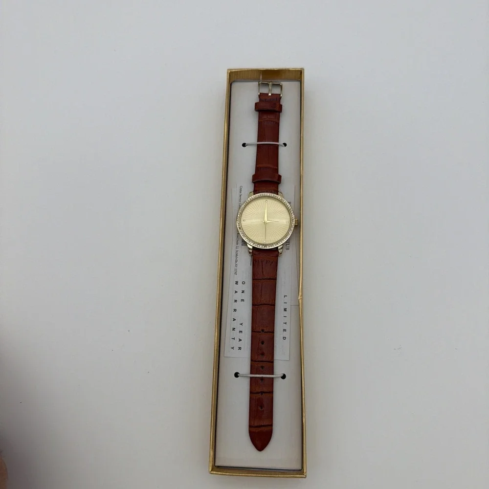 Manhattan By Croton Lady‎ Silver Analog Quartz Watch
